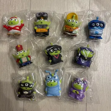 리틀 그린맨 손가락 인형