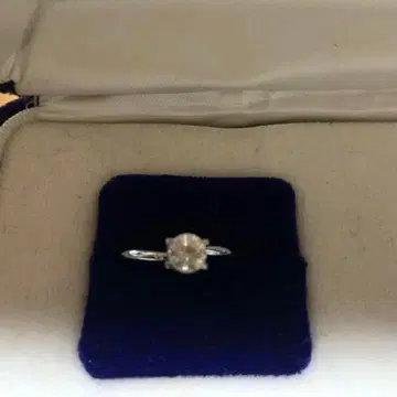 심플 솔리테어링 다이아몬드풍