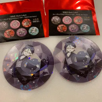 흑집사 Black Label 보석 아크릴 코스터 세바스찬 x2