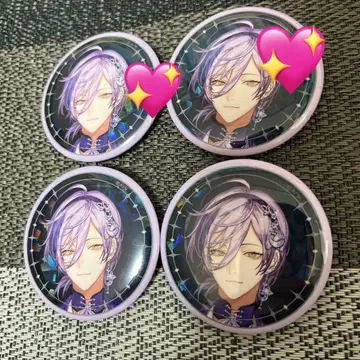 IMPACT 랜덤 키라키라 캔뱃지 월조 사카키 네스