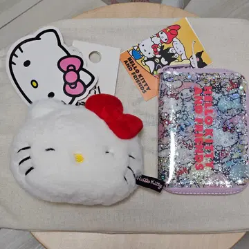 ZARA 자라 헬로키티 참 키링 파우치 지갑