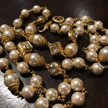 VENDOME 반돔 펄 롱 목걸이