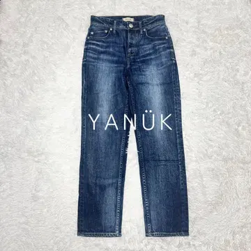 새상품급 YANUK 야누크 스트레이트 데님 ANNETTE