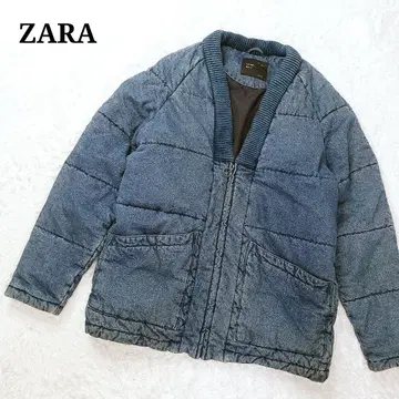 ZARA MAN 자라 데님 충전솜 육중한 자켓