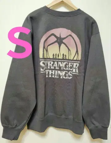 GU 기묘한 이야기 헤비웨이트 맨투맨 미지의 세계 그레이 S