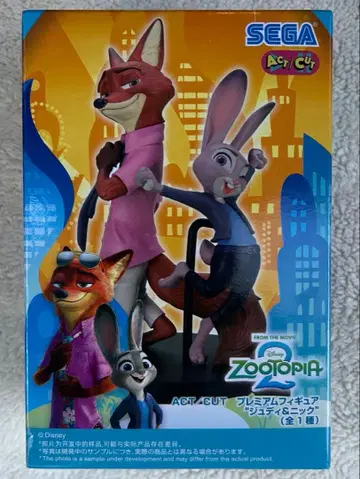 주토피아2 프리미엄 피규어 주디&닉