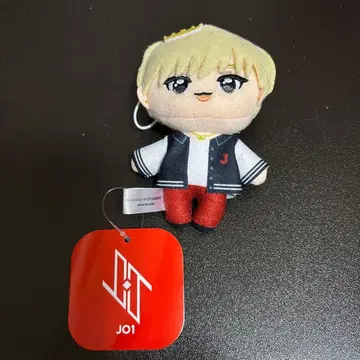 JO1 마스코트 봉제 인형 GIGO 한정판 시로이와 루키