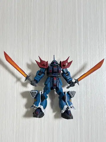 G Flame 도색 완료 이프리트 개조 G 프레임 가동 피규어 프라모델