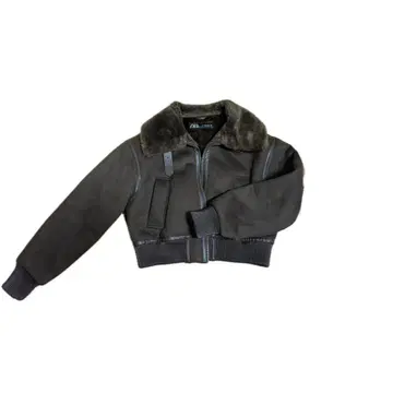 ZARA 무스탕 코트 더블 페이스 자켓