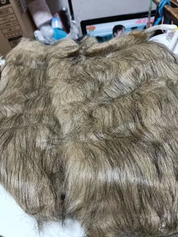 브라운 계열 레그 워머 F 사이즈