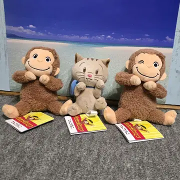 호기심 많은 조지 콩콩 봉제 인형 vol.2 전종 세트