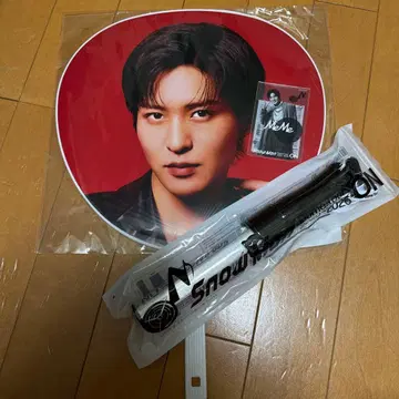 SnowMan 응원봉 부채 메구로 렌