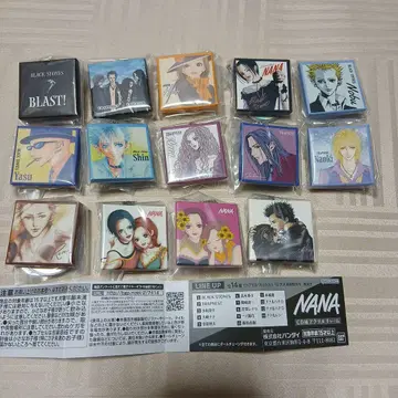 NANA 가챠가챠 CD풍 아크릴 참 14종 컴플리트 세트