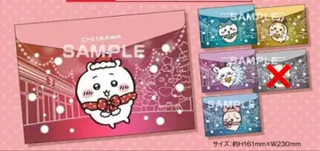 치이카와 세븐일레븐 콜라보 오리지널 플랫 케이스 파일 5종