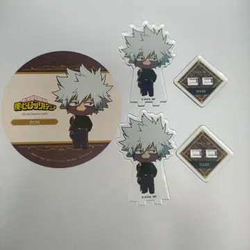 나의 히어로 아카데미아 애니카페 특전 코스터+아크릴 스탠드 다비