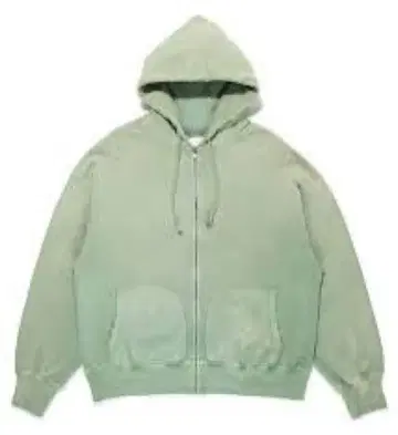 bowwow 25ss ZIP HOODIE AGING 그린