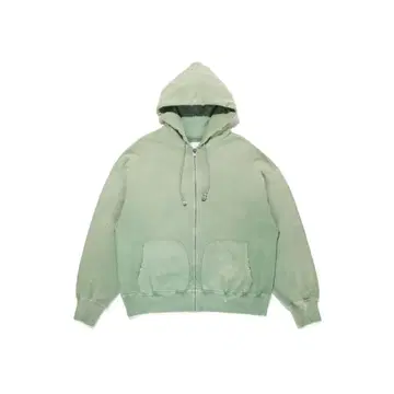 bowwow 25ss ZIP HOODIE AGING 그린