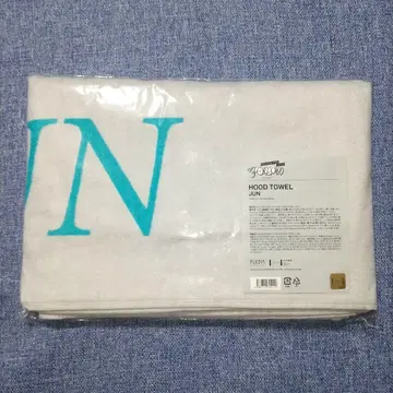 세븐틴 스타디움 후드 타월 준