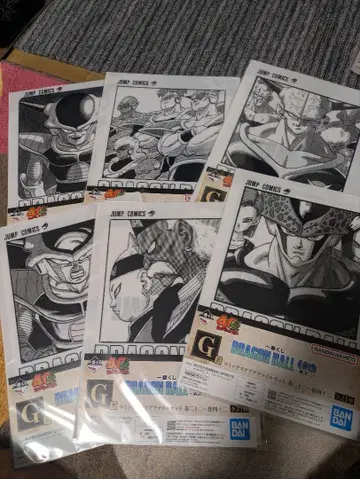 드래곤볼 40주년 제일복권 파일 g상 13장 세트