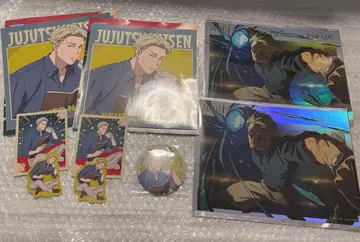 주술회전 팬텀 퍼레이드 포스터 세가 럭키 쿠지 캔뱃지 스티커