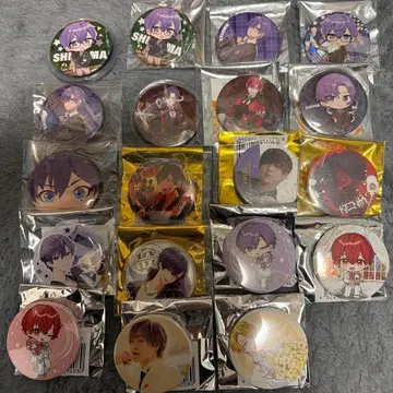 시마 토나리노 사카타. 센라 캔뱃지 낱개 판매