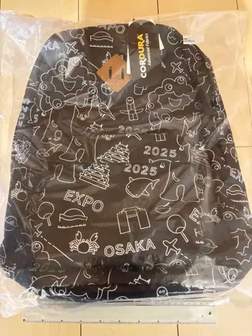 만박 미야쿠미야쿠 백팩 블랙 올 패턴 CORDURA 2