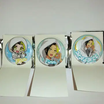 매쉬루 핀 캔뱃지 White Winter Ver. 타피오카