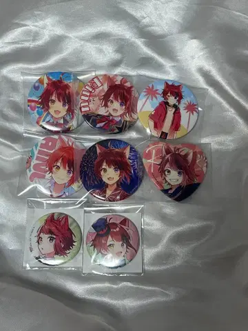 리이누 군 캔뱃지 모음