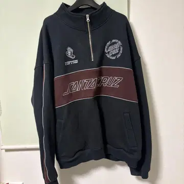 SANTA CRUZ 하프 지퍼 트레이닝복 L 사이즈