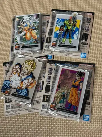 제일복권 드래곤볼 40th 그 두 번째 F상 4종류 세트