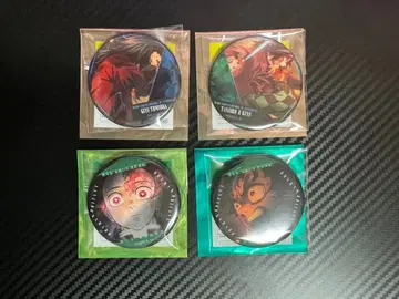 귀멸의 칼날 무한성편 캔뱃지 토미오카 기유 카마도 탄지로