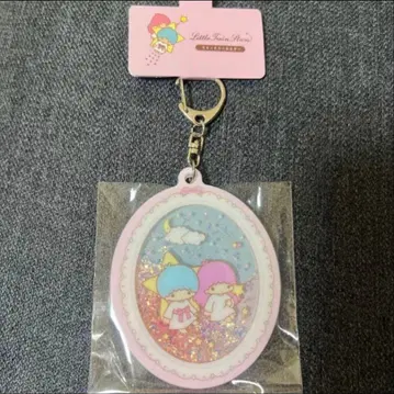 키키라라 50주년 산리오 리틀트윈스타 리퀴드 키링 SD