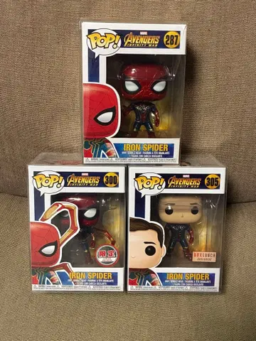 펀코 팝 어벤져스 IFW 아이언 스파이더 3종