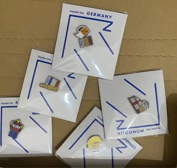 토요코인 호텔 핀 배지 해외 5개국