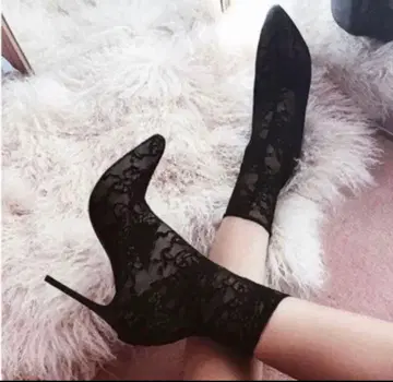 eimy istoire 레이스 미들 부츠