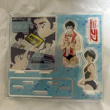 아다치 미츠루 카드 아다치 미츠루전 55주년 특전 러프 아크릴 스탠드 2