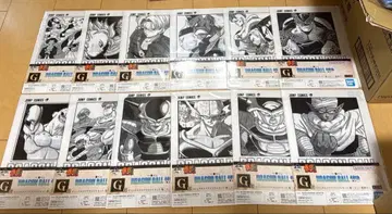 제일복권 드래곤볼 40th ~그 두 번째~ G상 클리어 파일 I상 스티커