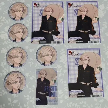 도쿄 리벤저스 누이파루 이누이 세이슈 캔뱃지 메모카 브로마이드 특전