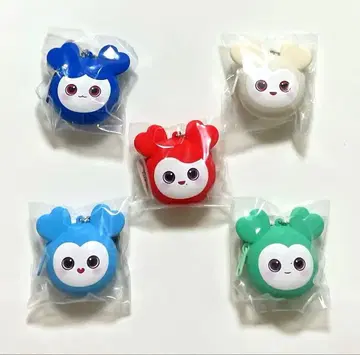 TWICE LOVELYS 실리콘 미니 지갑 GiGO 한정판 5개 세트