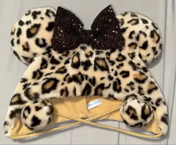 팬캡 프리 미니 레오파드 무늬