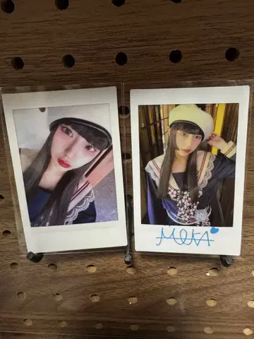 팬텀 시타 괴기 나비 사진집 Maze EP.0 백화 친필 사인 폴라로이드