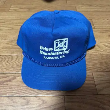 70'sDeines Manufacturing 캡 파랑