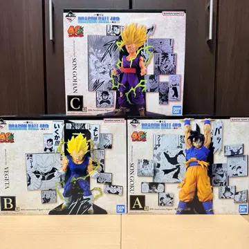 제일복권 드래곤볼 40주년 그 두 번째 A/B/C 피규어 세트