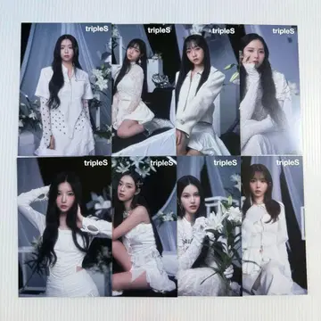 tripleS 8종 컴프 엽서 B상 타워 레코드 시부야 언타이틀