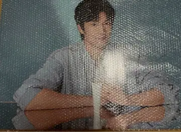 나인 에땅셀 A1 친필 사인 보드 한국 배우 굿즈