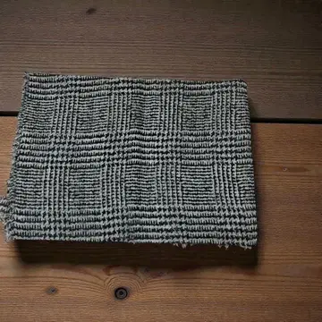 캐시미어 100% 머플러 글렌체크 패턴