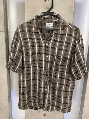 50s 미국제 반팔 셔츠