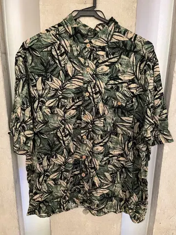 puritan 하와이안 레이온 셔츠 XL