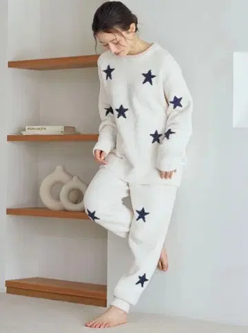 새상품급 젤라또피케 파우더스타 자카드 롱팬츠