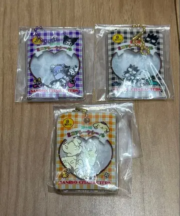 산리오 캐릭터즈 바스락 프레이크 씰풍 참 세트